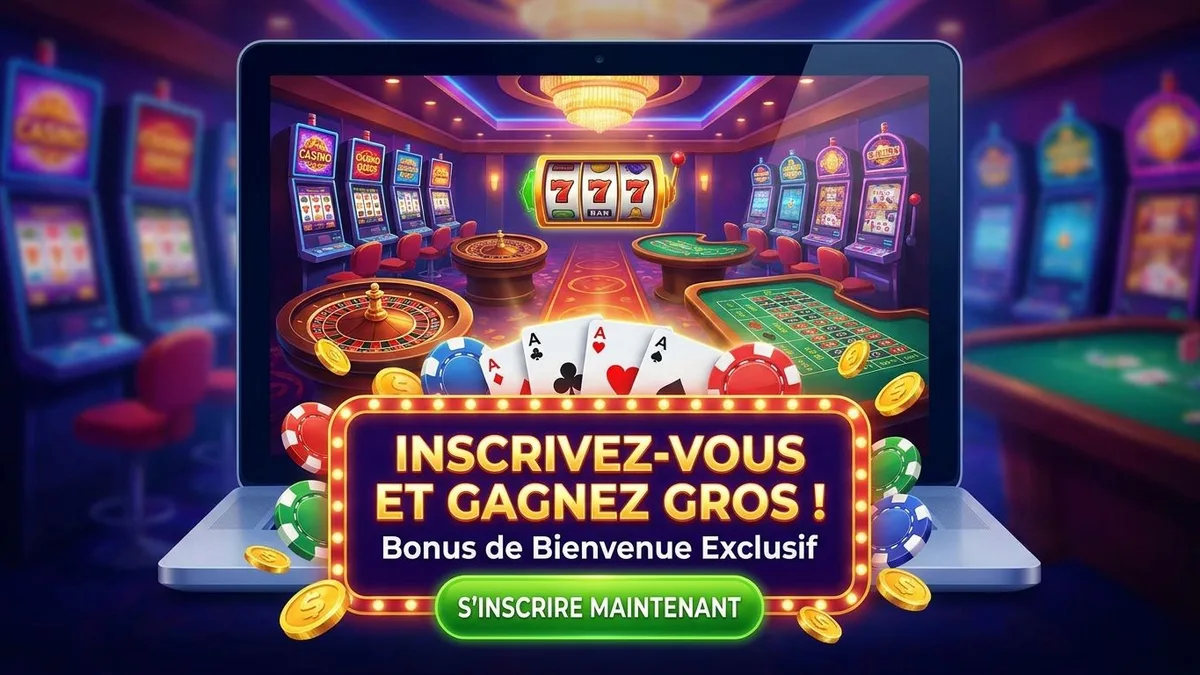 Inscription avec bonus